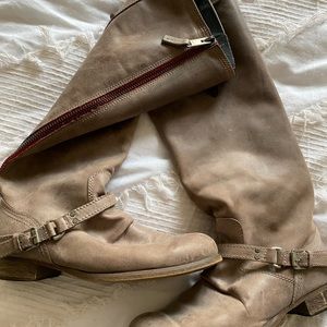 Free Bird by Steve Madden tall leather boots.